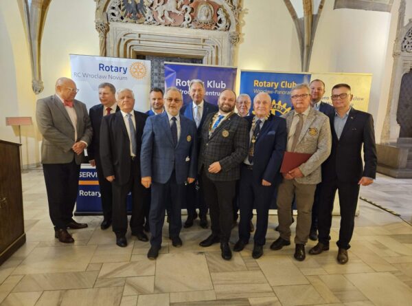 Uroczyste przekazanie władzy w klubach Rotary i Lions we Wrocławiu – 11 czerwca